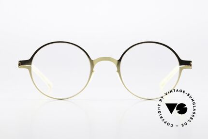 Mykita Pit Glasses Round Glossy Gold, round eyeglass-frame, NO1 collection from 2016-17, Made for Men and Women