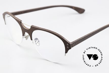 Lucas de Stael Minotaure MTN16 Nylor Frame Leather Cover, Minotaure Collection made with adjustable nosepads!, Made for Men and Women