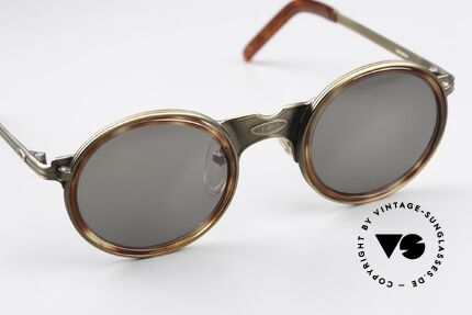 Jean Paul Gaultier 56-3272 Ultra Rare Round 90's Shades, NO RETRO SUNGLASSES, but a 30 years old original!, Made for Men and Women