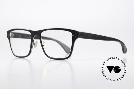 Lucas de Stael Minotaure MR 01 Genuine Cow Leather Frame, luxury model with leather cover (connoisseur glasses), Made for Men