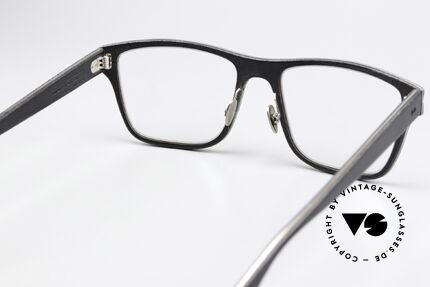 Lucas de Stael Minotaure MR 01 Genuine Cow Leather Frame, the frame can be glazed as desired (progressive vision), Made for Men
