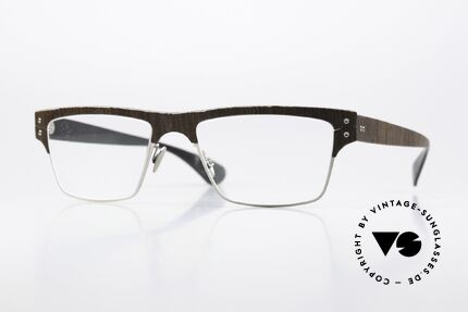 Lucas de Stael Nemus 15 Smoked Oak Black Cow Leather Details