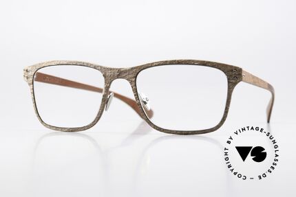Lucas de Stael Stratus Thin 02 Copper Granite Brown Leather Details