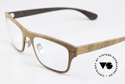 Lucas de Stael Nemus 22 Walnut + Dark Brown Leather, Nemus Collection made with extra adjustable nosepads, Made for Men