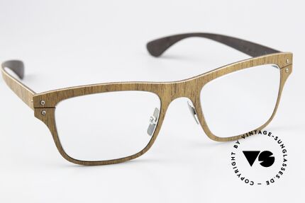 Lucas de Stael Nemus 22 Walnut + Dark Brown Leather, from 2016 but unworn (delivered in a case by de Staël), Made for Men