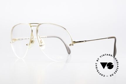 Cazal 715 Men's 80's Designer Glasses, extraordinary frame construction (drill glasses), Made for Men