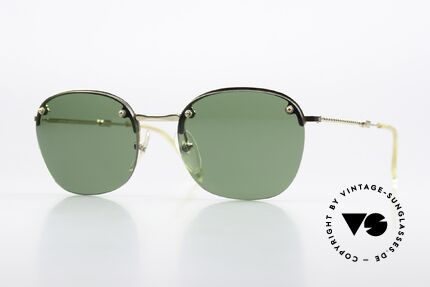 Jean Paul Gaultier 58-0171 Foldable Sunglasses 90's Details