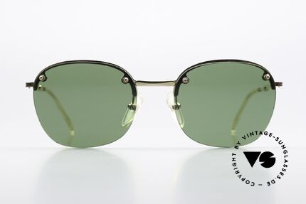 Jean Paul Gaultier 58-0171 Foldable Sunglasses 90's, the foldable model of the Junior Gaultier Series, Made for Men and Women