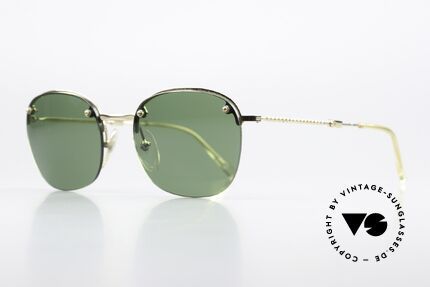 Jean Paul Gaultier 58-0171 Foldable Sunglasses 90's, true designer frame, top quality, 100% UV protect., Made for Men and Women