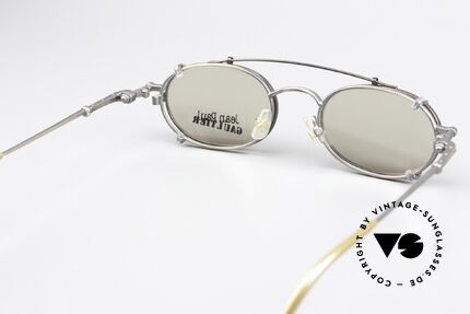 Jean Paul Gaultier 55-0012 Vintage Frame With Clip On, Size: medium, Made for Men and Women