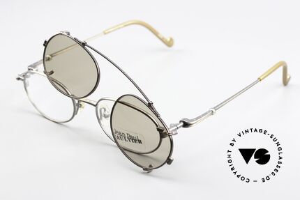 Jean Paul Gaultier 55-0012 Vintage Frame With Clip On, Size: medium, Made for Men and Women
