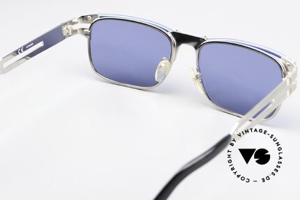 Jean Paul Gaultier 56-5109 Square Industrial Shades, unworn (like all our old 1990's designer sunglasses), Made for Men