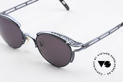 Jean Paul Gaultier 56-5102 Rare Celebrity Sunglasses, monolithic JPG design (true 'vintage'!); made in Japan, Made for Men and Women