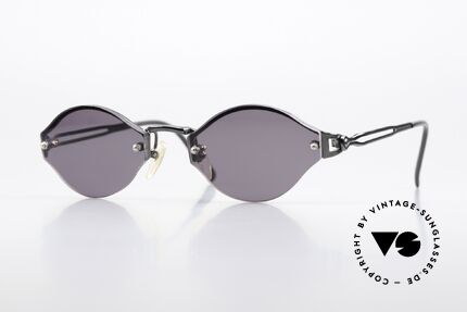 Jean Paul Gaultier 56-7111 Rimless Designer Sunglasses Details