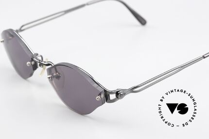 Jean Paul Gaultier 56-7111 Rimless Designer Sunglasses, unworn, new old stock (like all our vintage Gaultiers), Made for Men and Women
