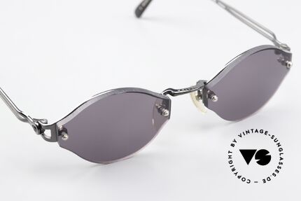 Jean Paul Gaultier 56-7111 Rimless Designer Sunglasses, NO retro fashion, but a genuine old original from '95, Made for Men and Women