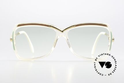 Cazal 177 Ladies Designer Frame 1987, a unique old designer piece and a true eye-catcher, Made for Women