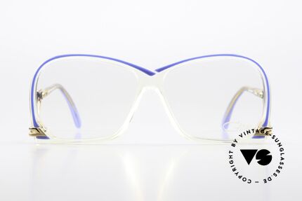 Cazal 174 Eye-Catcher Ladies Glasses, wonderful frame design with glamorous temples, Made for Women
