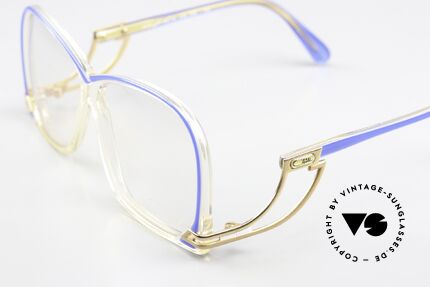 Cazal 174 Eye-Catcher Ladies Glasses, unworn (like all our vintage CAZALS), size 58/12, Made for Women