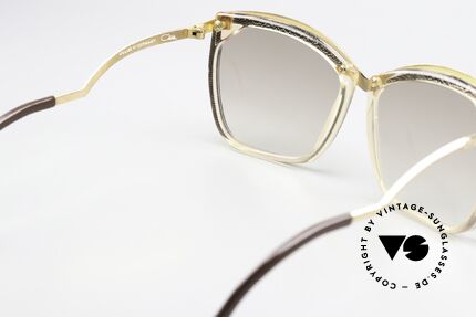Cazal 157 Great Old 80s Ladies Glasses, frame can also be glazed with opticals; size 56/16, Made for Women