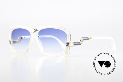 Cazal 191 Designer Sunglasses 1984, transparent-white-gold (typical for 100 series), Made for Men and Women
