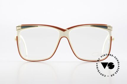 Cazal 168 1980's Glasses Eye-Catcher, pure and playful, at the same time (just glamorous), Made for Women
