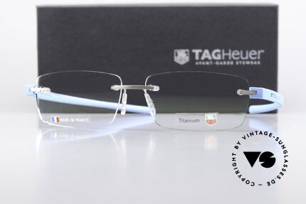Tag Heuer 3942 Reflex Rimless Titanium Frame, sporty and luxurious lifestyle for men; high-end, Made for Men