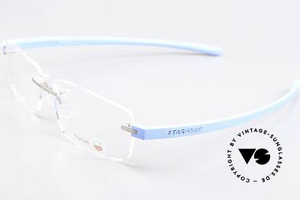 Tag Heuer 3942 Reflex Rimless Titanium Frame, unworn rarity (new old stock), made in FRANCE, Made for Men
