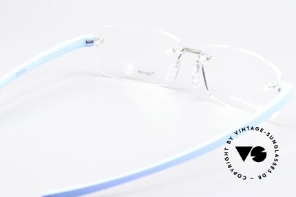 Tag Heuer 3942 Reflex Rimless Titanium Frame, Size: extra large, Made for Men