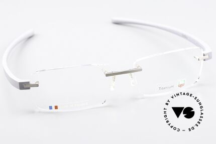 Tag Heuer 3941 Reflex Sporty Rimless Eyewear, NOT retro eyeglasses, but an original from 2004, Made for Men
