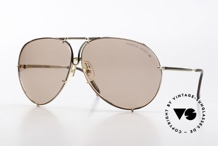 Porsche 5621 XL 1980's Aviator Shades Details