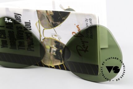 Ray Ban Aviator 62mm Lenses B&L USA Mineral Lens RB3, heat-treated (impact-resistant & scratch-resistant), Made for Men and Women