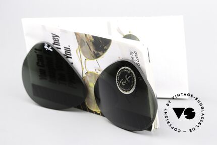 Ray Ban Aviator 58mm Lenses G15 B&L USA Mineral Lens, orig. sun lenses for the old 58mm Ray-Ban Aviators, Made for Men and Women