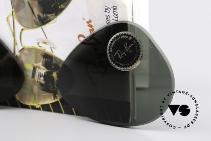 Ray Ban Aviator 58mm Lenses G15 B&L USA Mineral Lens, heat-treated (impact-resistant & scratch-resistant), Made for Men and Women