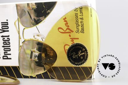 Ray Ban Aviator 58mm Lenses Changeable Ambermatic 58mm, heat-treated (impact-resistant & scratch-resistant), Made for Men and Women