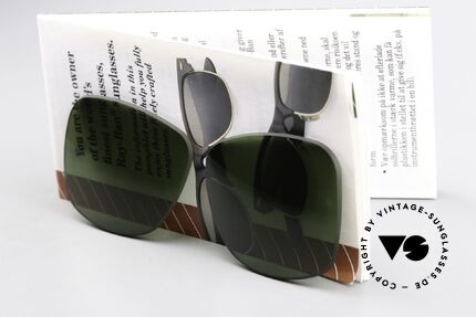Ray Ban Wayfarer I Lenses B&L USA Mineral Lens RB3, orig. mineral lenses for the old "Wayfarer I" model, Made for Men and Women