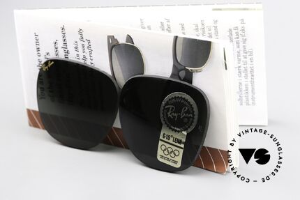 Ray Ban Clubmaster Lenses B&L USA Mineral Lens G15 Details