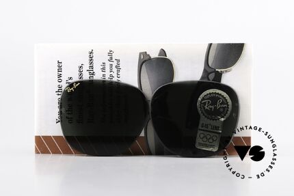 Ray Ban Clubmaster Lenses B&L USA Mineral Lens G15, heat-treated (impact-resistant & scratch-resistant), Made for Men and Women