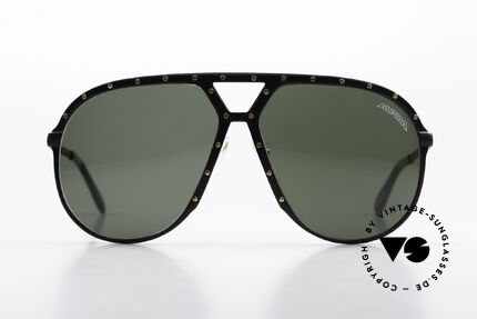 Alpina M1 Lenses With The Alpina Logo, completely black frame with 24 golden screws, Made for Men