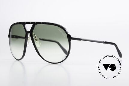 Alpina M1 All Black Version From 1986, green-gradient lenses with original Alpina logo, Made for Men