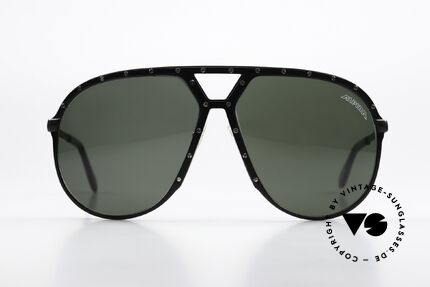 Alpina M1 Lenses With Alpina Logo, completely black frame with 24 silver screws, Made for Men
