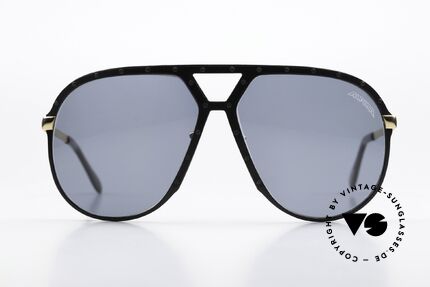 Alpina M1 Black Gold Black Version, black frame with black screws & golden temples, Made for Men