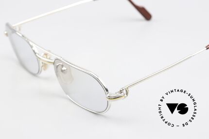 Cartier MUST LC - S 90's Luxury Frame Platinum, 2nd hand but in mint condition with orig. packaging, Made for Men