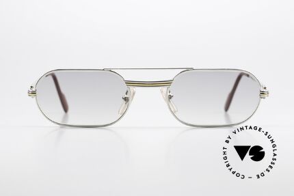 Cartier MUST LC - S 90's Luxury Frame Platinum, MUST: the first model of the Lunettes Collection '83, Made for Men