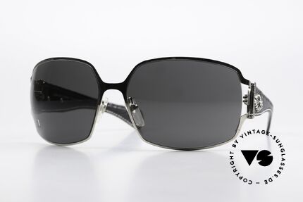 Chrome Hearts Poon I Biker Shades Leather Temples Details