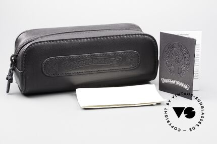 Chrome Hearts Poon I Biker Shades Leather Temples, Size: medium, Made for Men and Women
