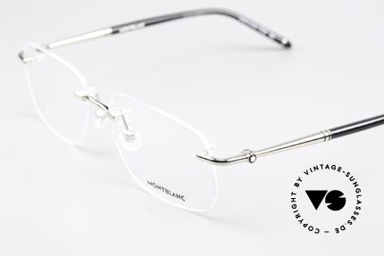 Montblanc MB0071O Rimless Frame Made In Japan, rimless frame can be glazed optionally; made in Japan, Made for Men