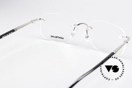 Montblanc MB0071O Rimless Frame Made In Japan, unworn gentlemen's model with orig. Montblanc case, Made for Men