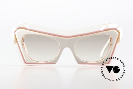 Christian Roth 13120 Moma & Tate Modern Style, Series V in Crystal / Fluo Orange And White, Made for Women
