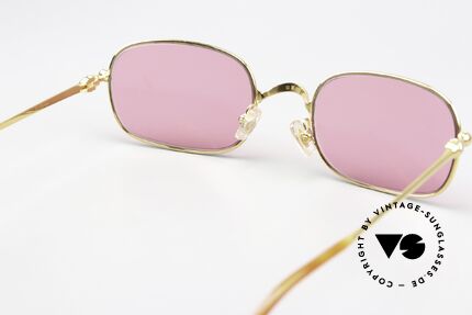 Cartier Deimios - M Pink Shades 22ct Gold Plated, NO RETRO sunglasses; an old original from app. 1999!, Made for Men and Women